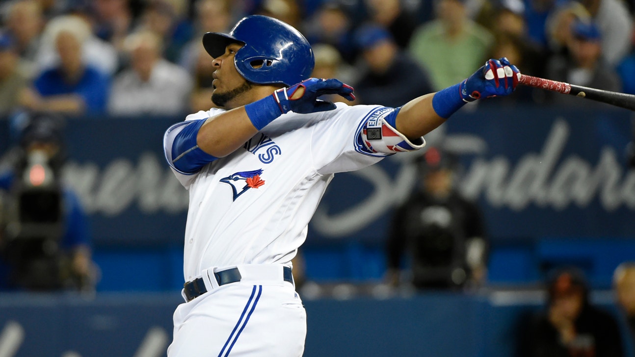 Watch: Edwin Encarnacion hits walk-off home run, Blue Jays win AL wild-card game