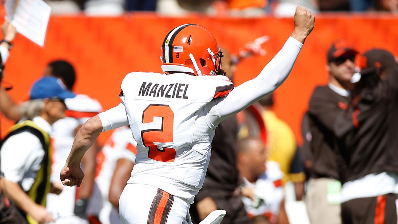 Manziel steals spotlight for Browns in win over Titans