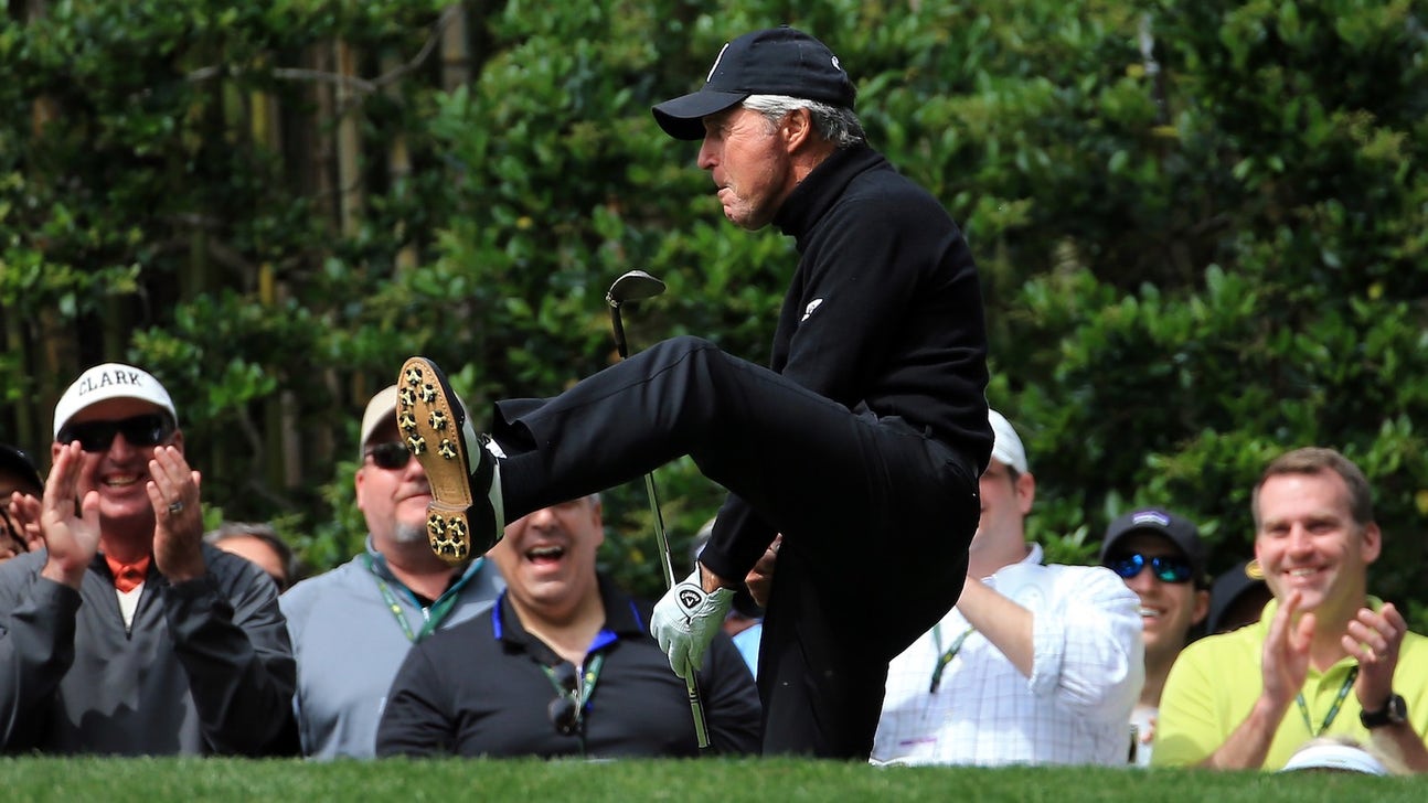 Gary Player broke two Masters records with one ace at Par 3 Contest