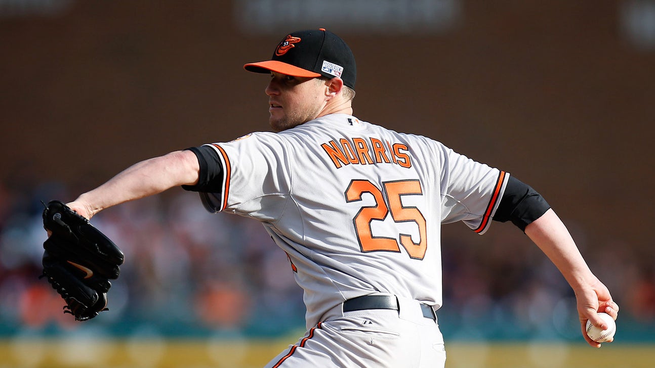 Orioles tab Norris for ALCS Game 2 start vs. Royals rookie Ventura