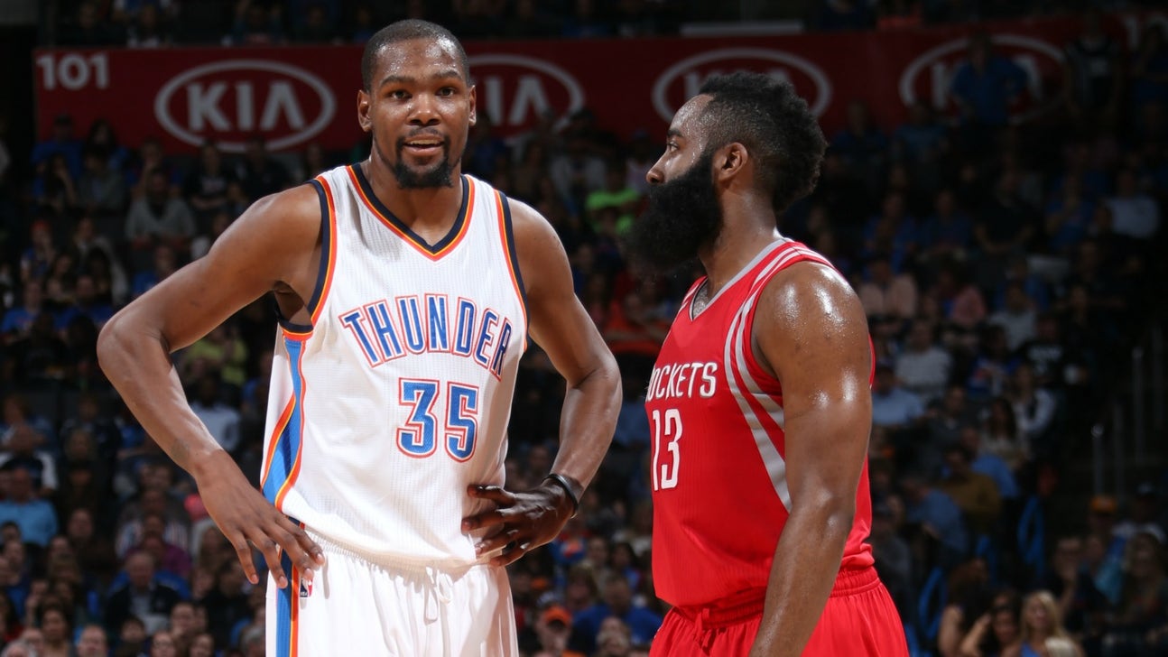 Kevin Durant reportedly won't consider a Harden reunion with Rockets