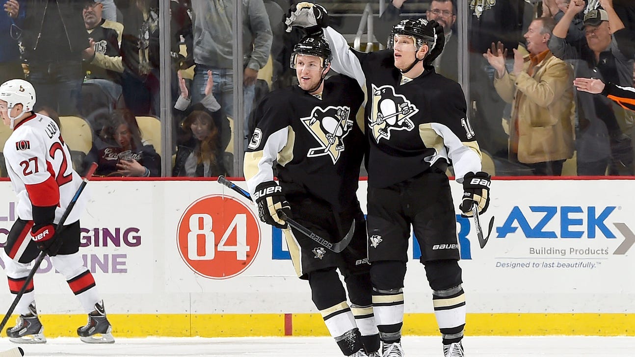 Ehrhoff goal late in 3rd helps Penguins slip past Senators