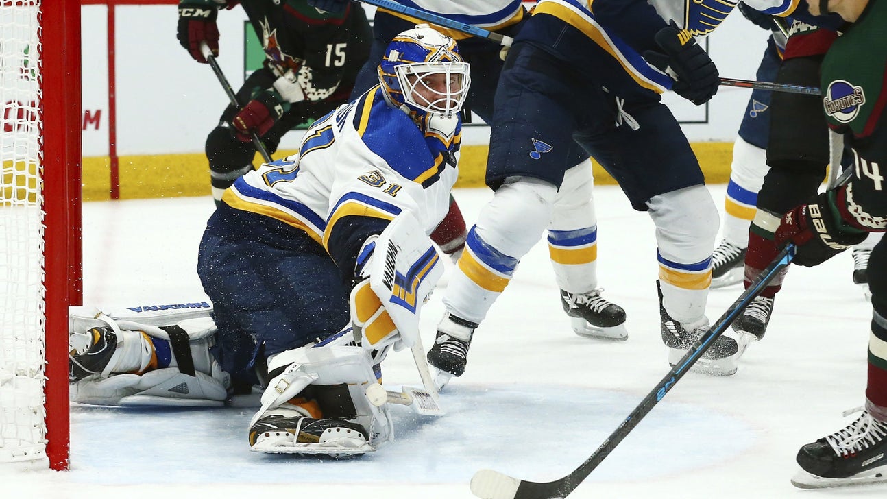 Blues place Johnson on waivers after calling up Binnington