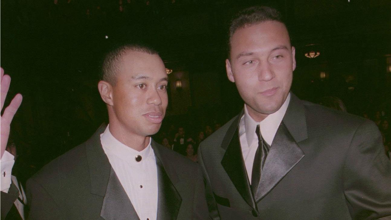 Tiger Woods asked Derek Jeter and Michael Jordan how to talk to women