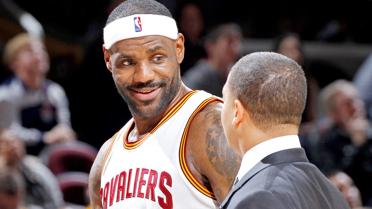 Lue already standing up to LeBron, starting with pregame introductions