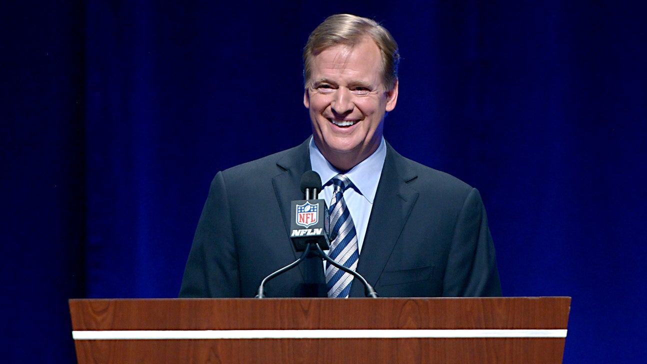 WATCH: Goodell laughs when told 'Way to go on that Brady thing'