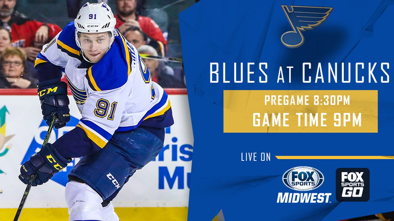 Blues need a scoring spark as they face struggling Canucks