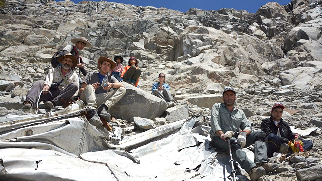 Mountaineers: Wreckage found of 1961 plane crash carrying Chilean soccer players