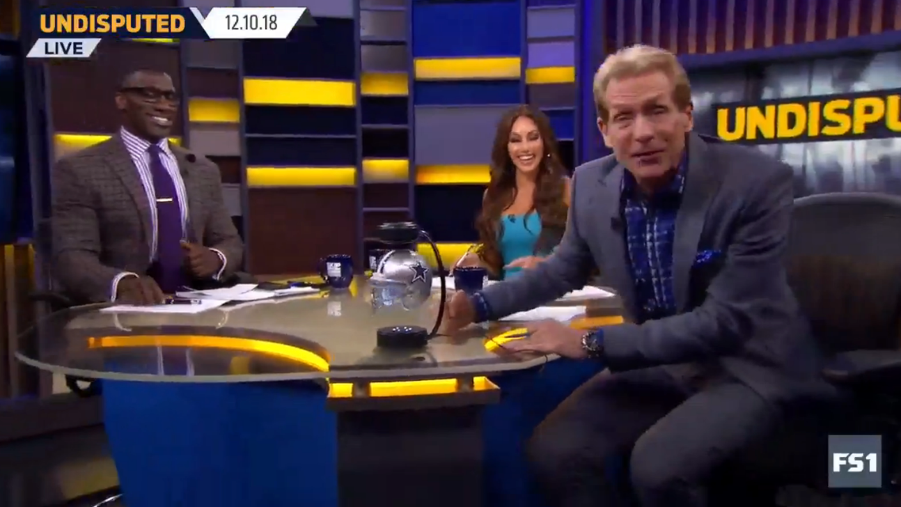 WATCH: 'HOW 'BOUT THEM COWBOYS?!' Skip Bayless brought the props after Dallas' big win, much to Shannon's chagrin | Undisputed