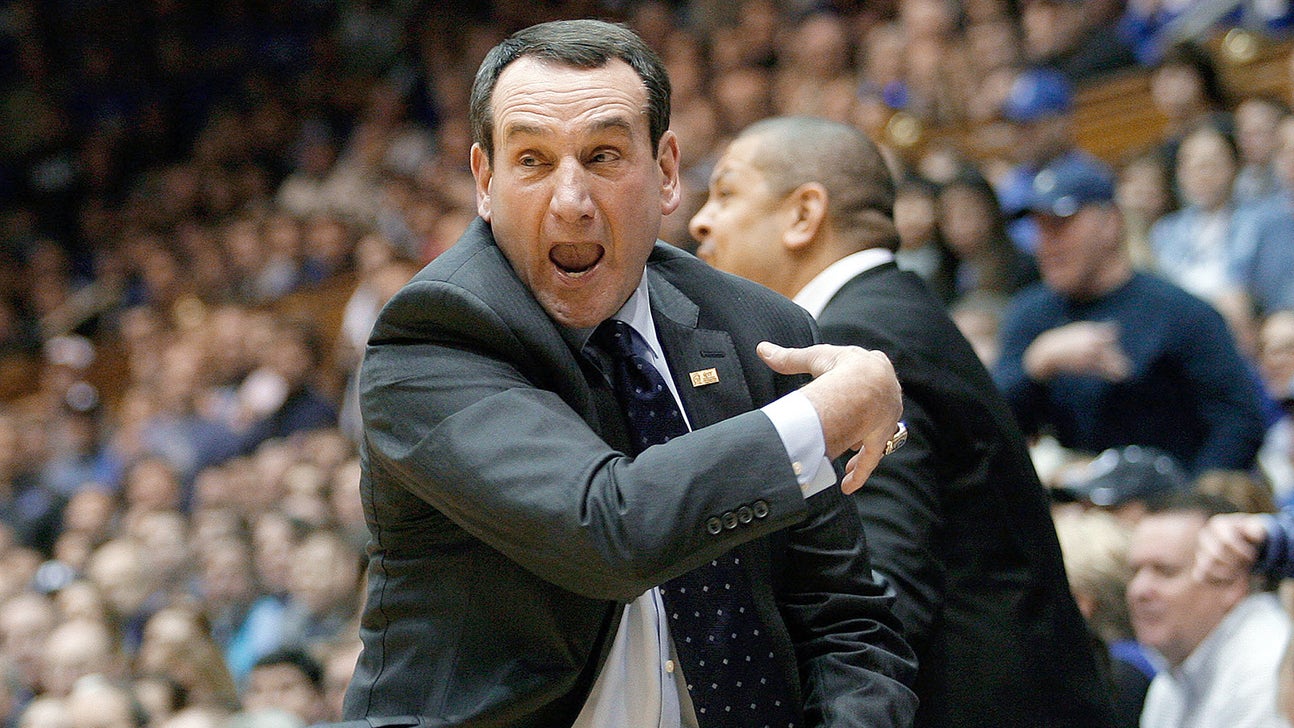 Coach K fine after dizzy spell during loss to Wake Forest