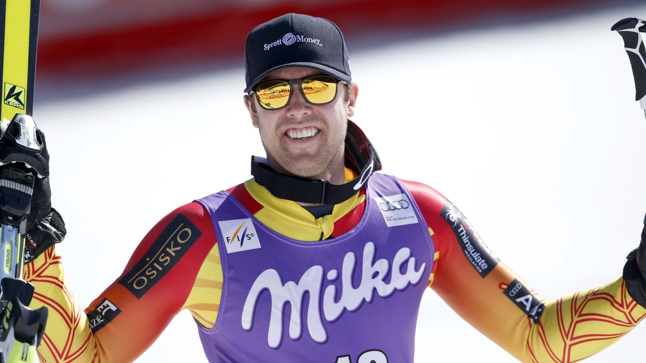 Dustin Cook wins men's super-G at season-ending World Cup finals