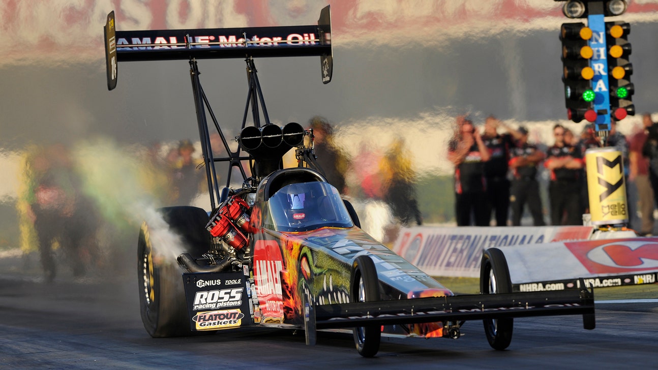 NHRA racer Terry McMillen understands the agony of defeat all too well