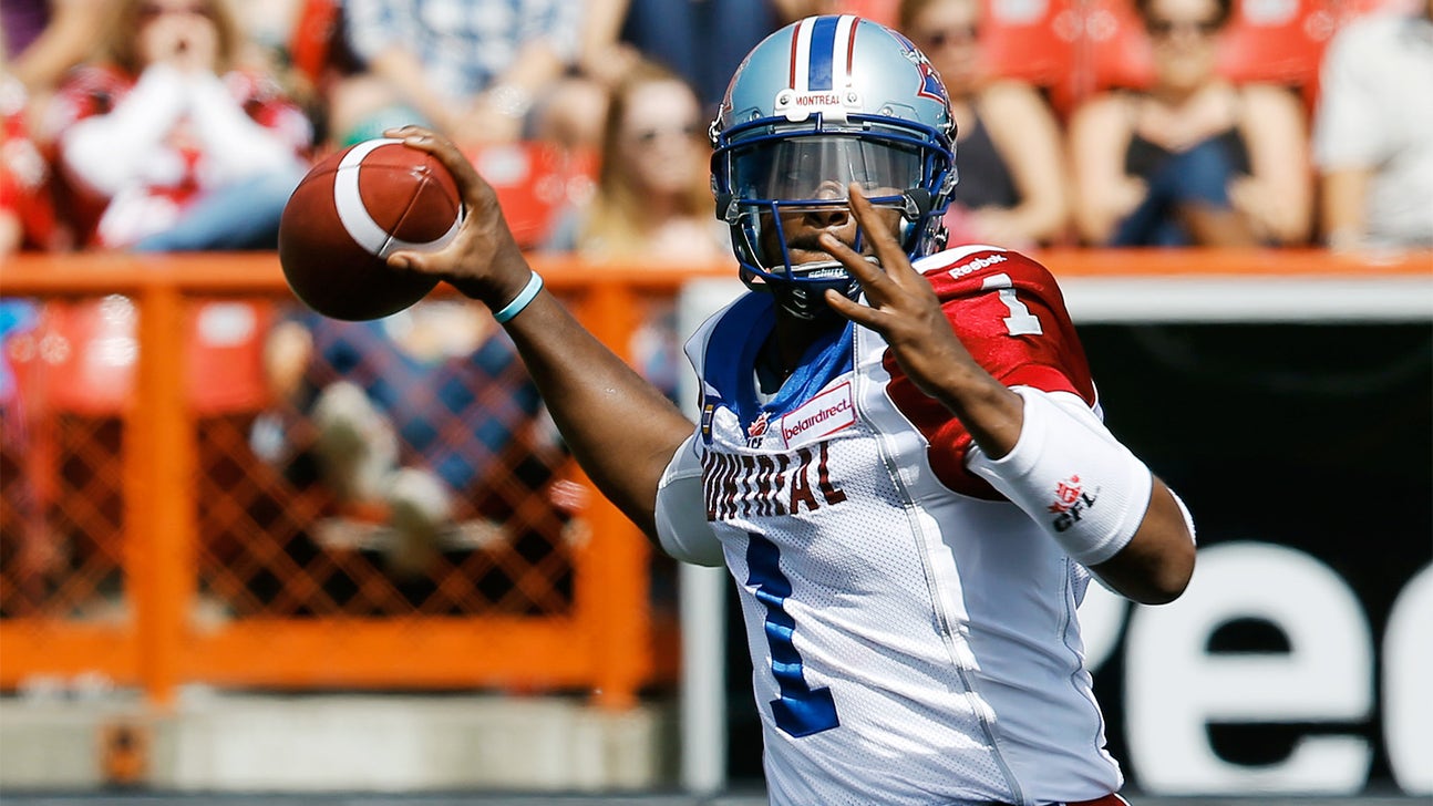 Heisman-winning QB Troy Smith cut by CFL's Montreal Alouettes