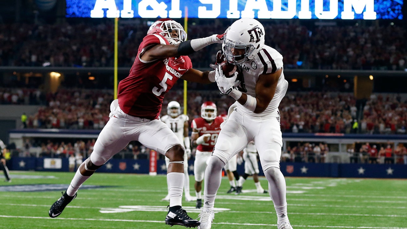 Allen, No. 14 Texas A&M rally past Arkansas in SEC opener