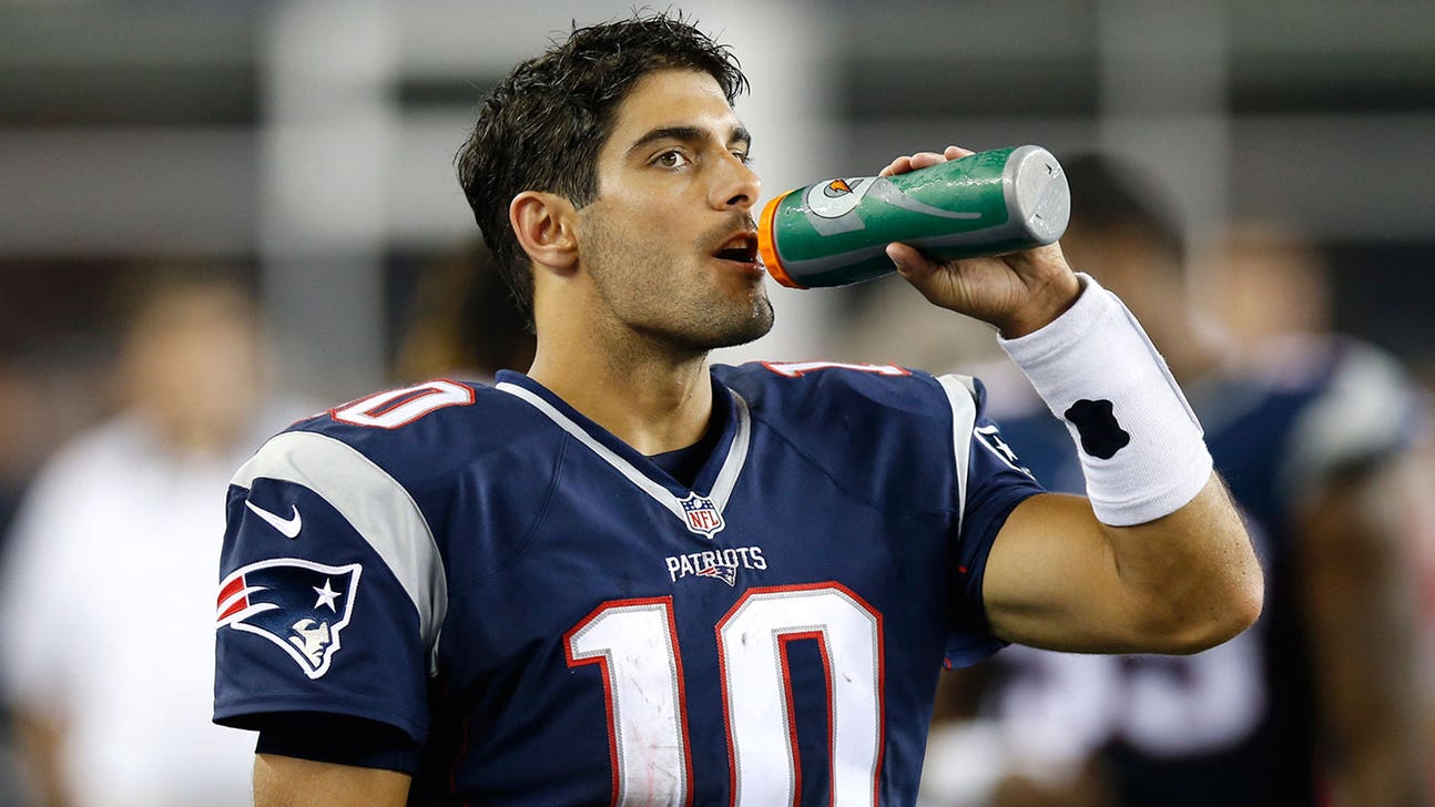 Why Jimmy Garoppolo's uneven outing is teaching tool for Patriots