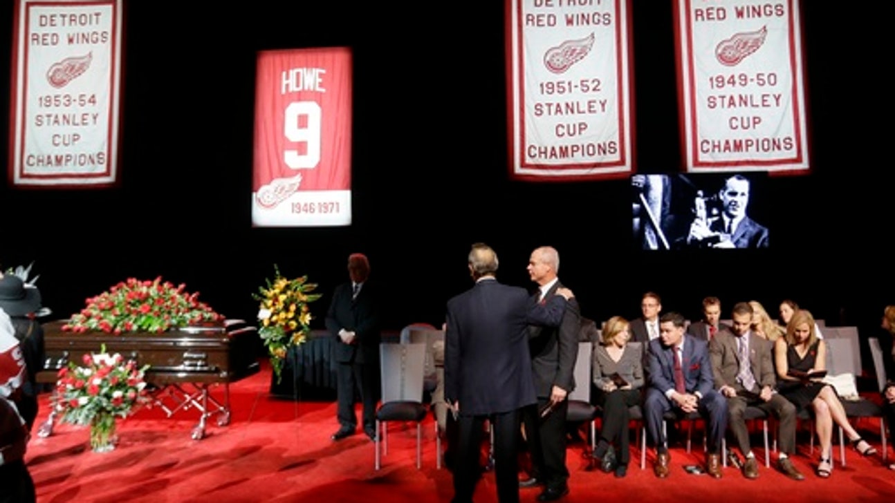 Gordie Howe funeral begins in the Motor City