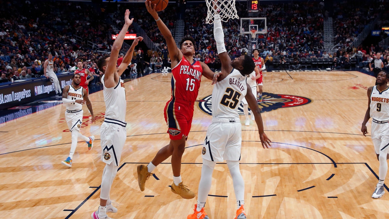 Pelicans beat Nuggets for first victory of season