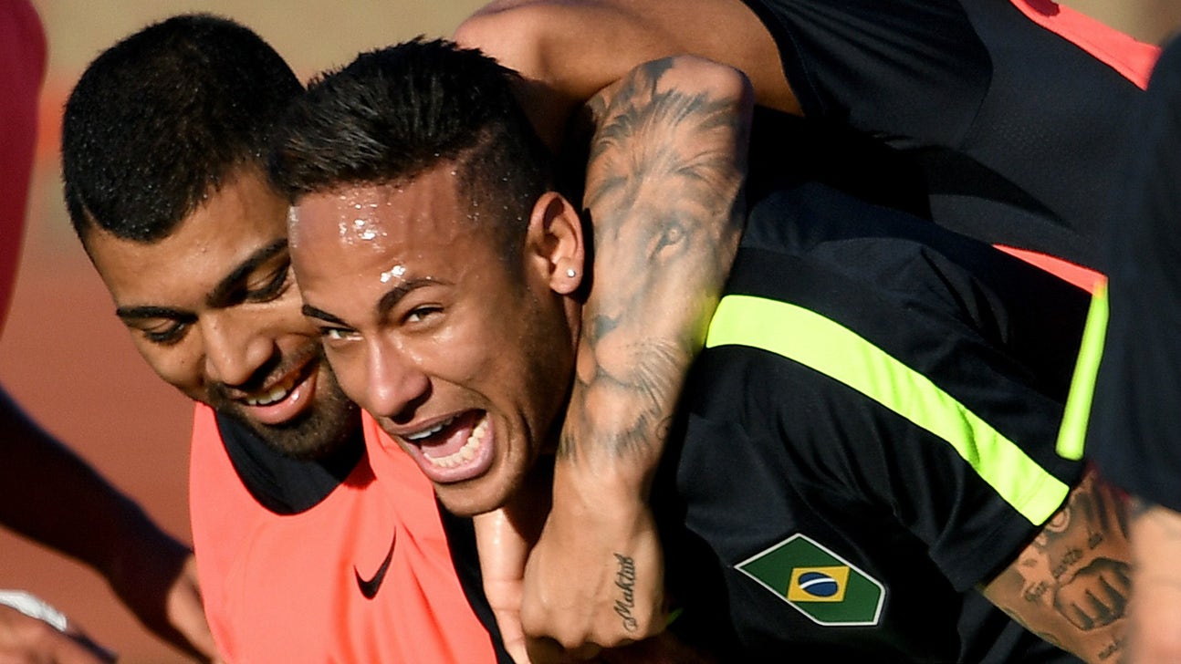 Brazil teammates Neymar and Gabriel Jesus reveal matching tattoos