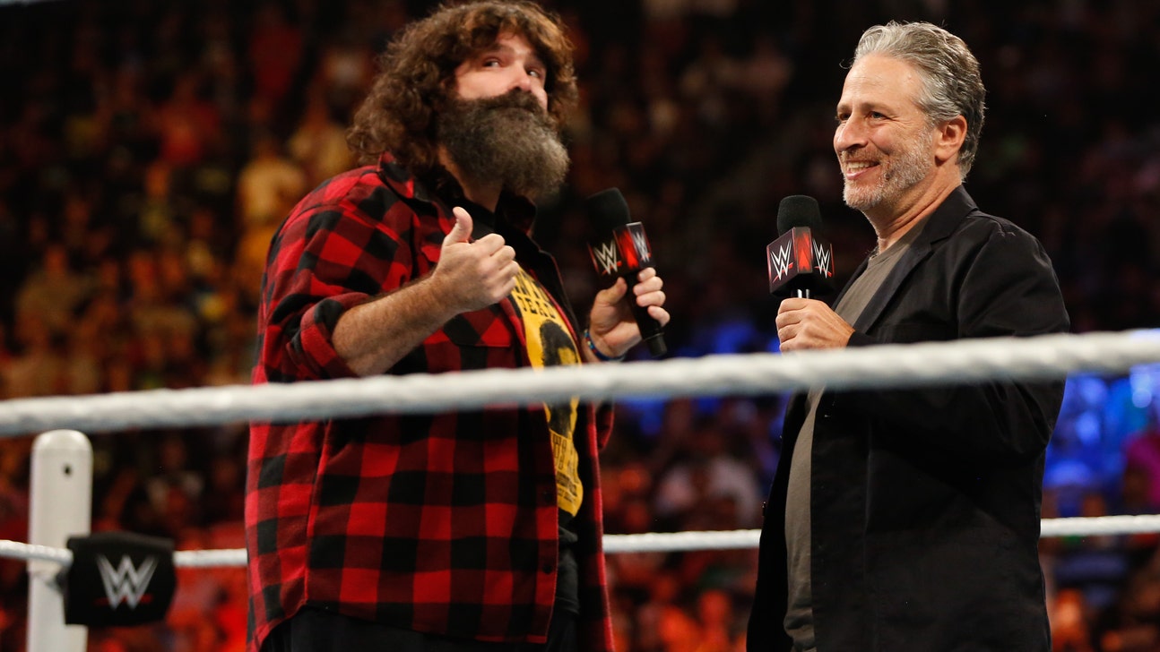 Mick Foley loses fake teeth yelling angrily on WWE RAW (Video)