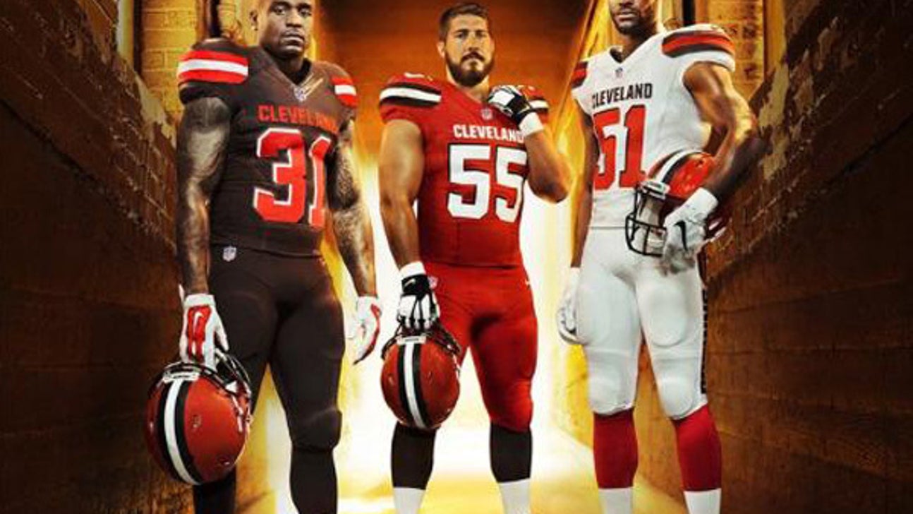 Browns finally unveil new uniforms