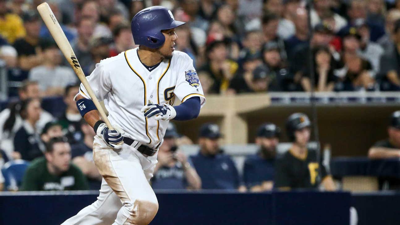 Pomeranz strikes out 10 in Padres 8-2 win over Pirates