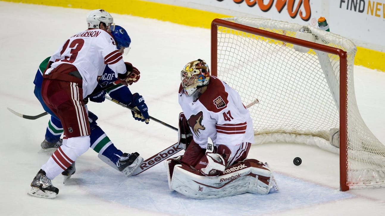 Coyotes fall to Canucks on Bieksa's OT goal