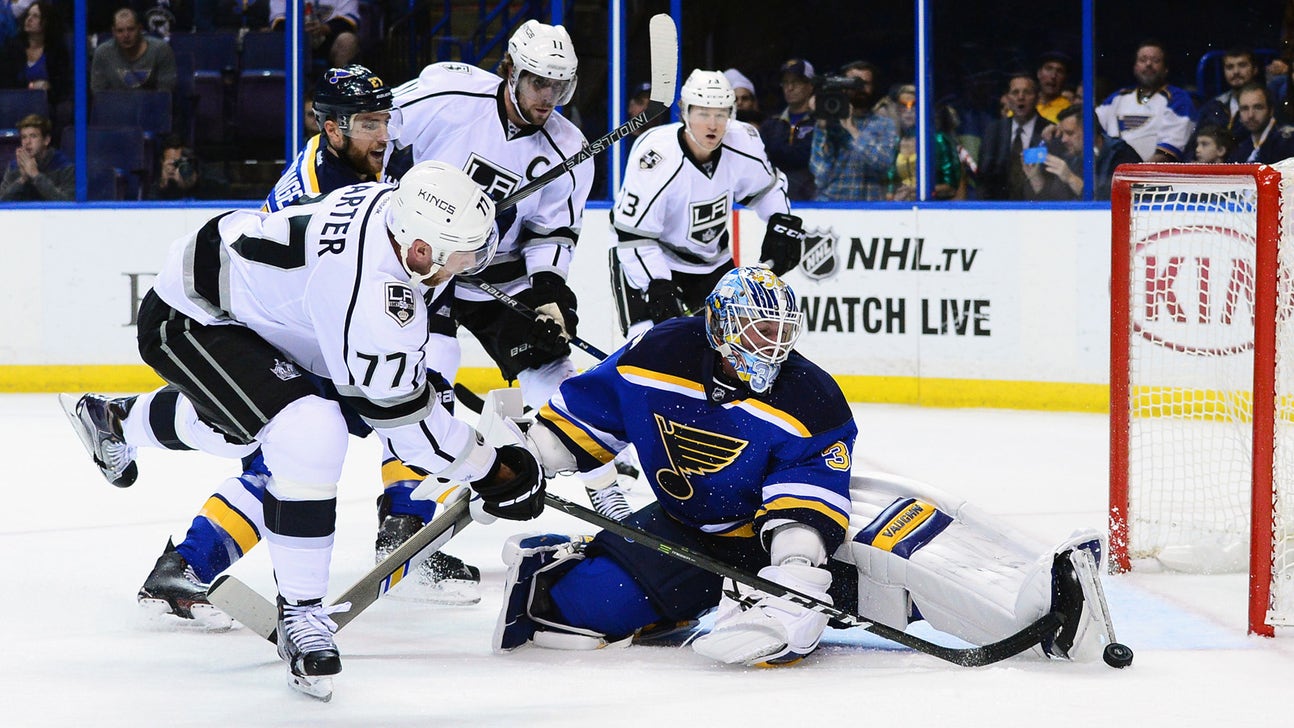 Allen earns shutout as Blues defeat Kings 1-0
