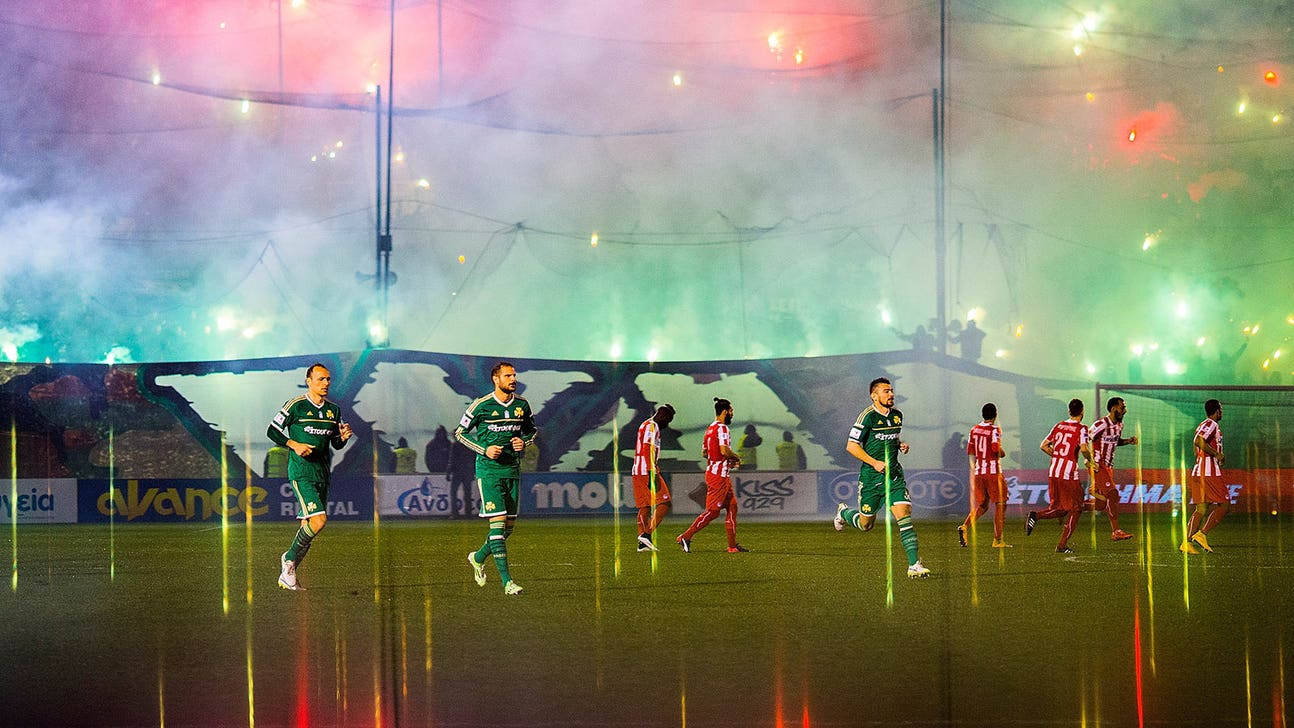 Greek soccer league suspended indefinitely over violence