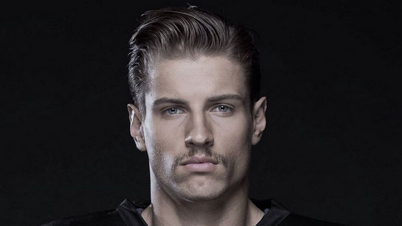 The San Jose Sharks' newest player has modeled for Versace