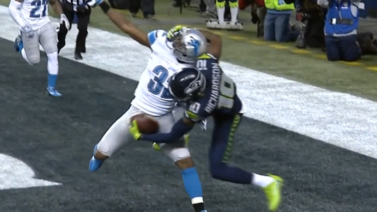 Refs missed the worst face mask ever on Seattle's crazy touchdown catch