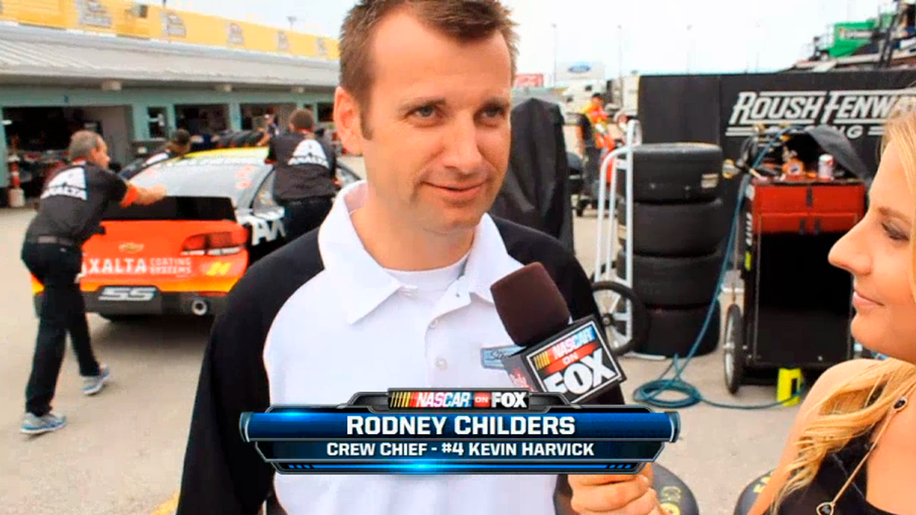 Rapid fire: Crew chief Rodney Childers talks about relaxing, steaks & more