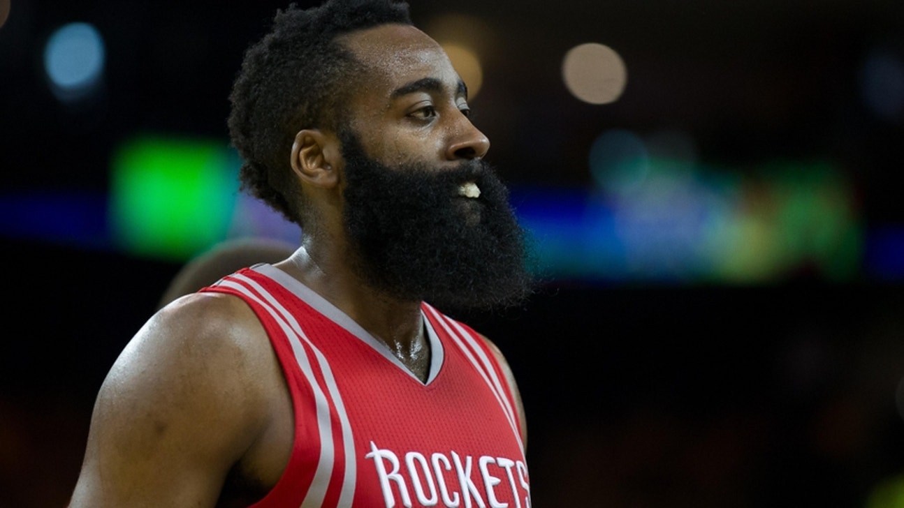 James Harden is sporting a new look for his new position
