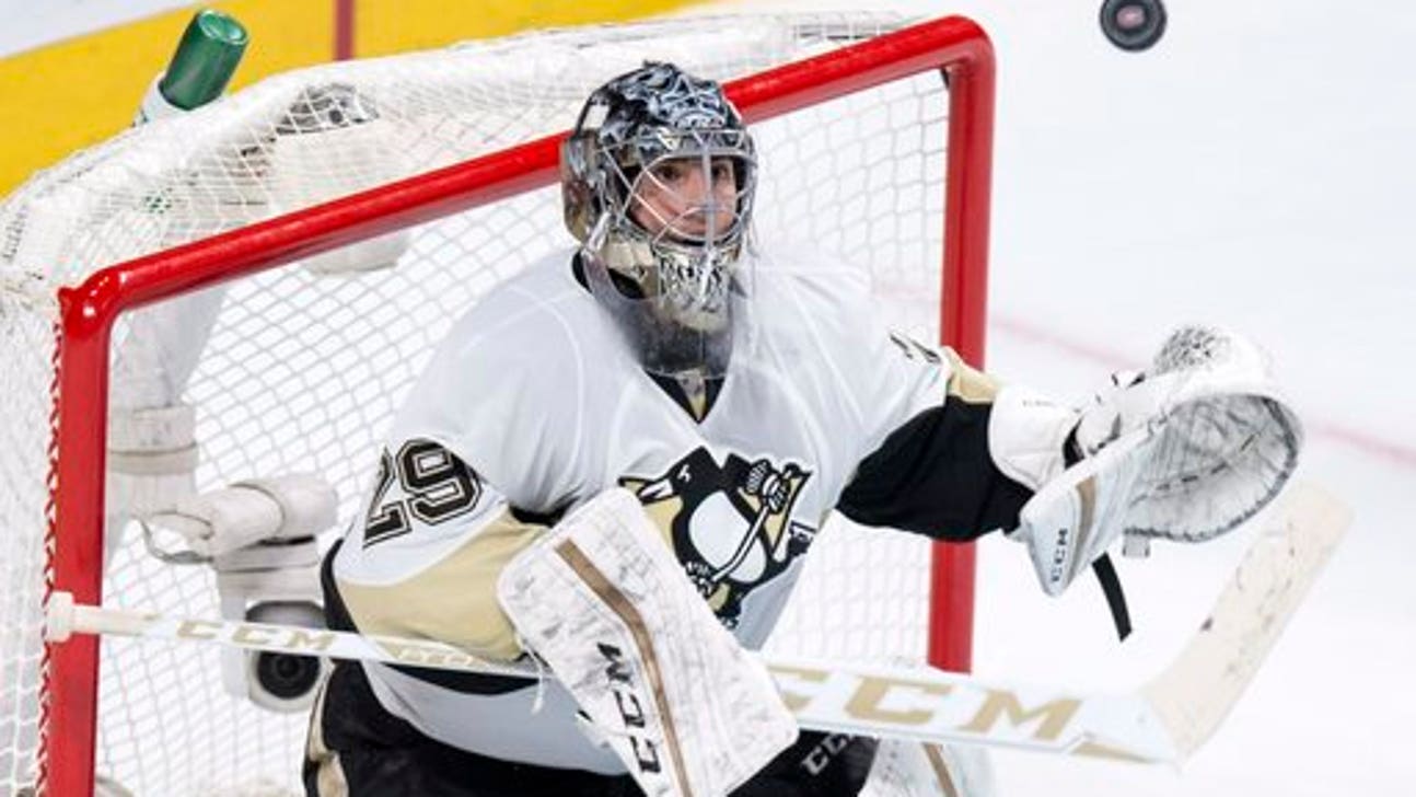 Fleury stops 33 shots, Penguins beat Canadiens 3-1