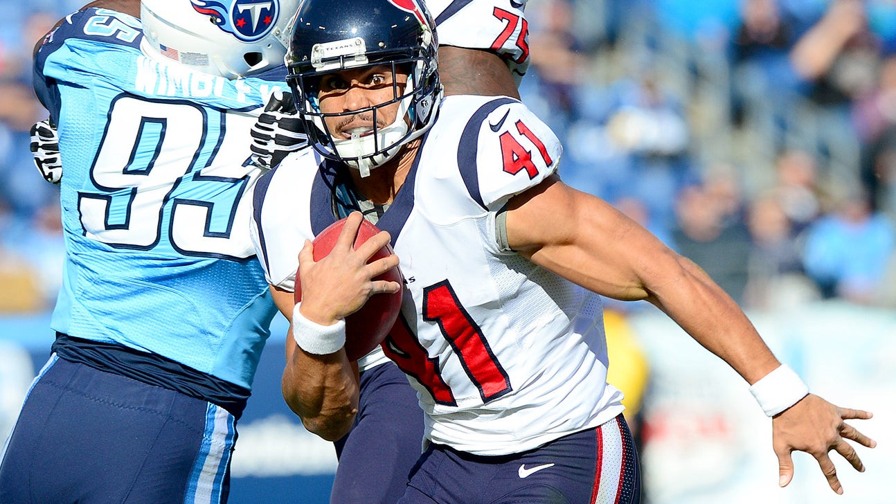 Texans RB Grimes escapes by playing piano, writing songs