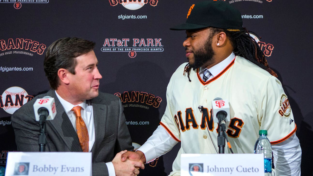 The Giants aren't concerned about Johnny Cueto's elbow