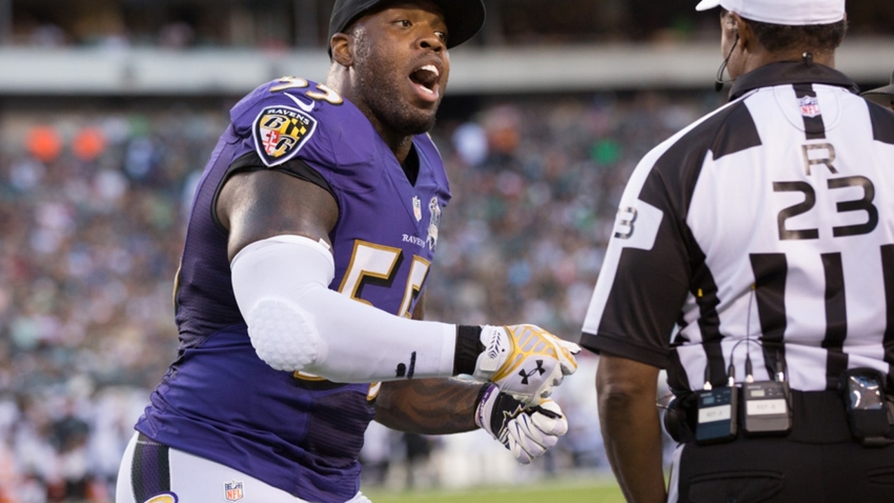 Terrell Suggs Hops on Ravens Press Call with Dak Prescott (Video)