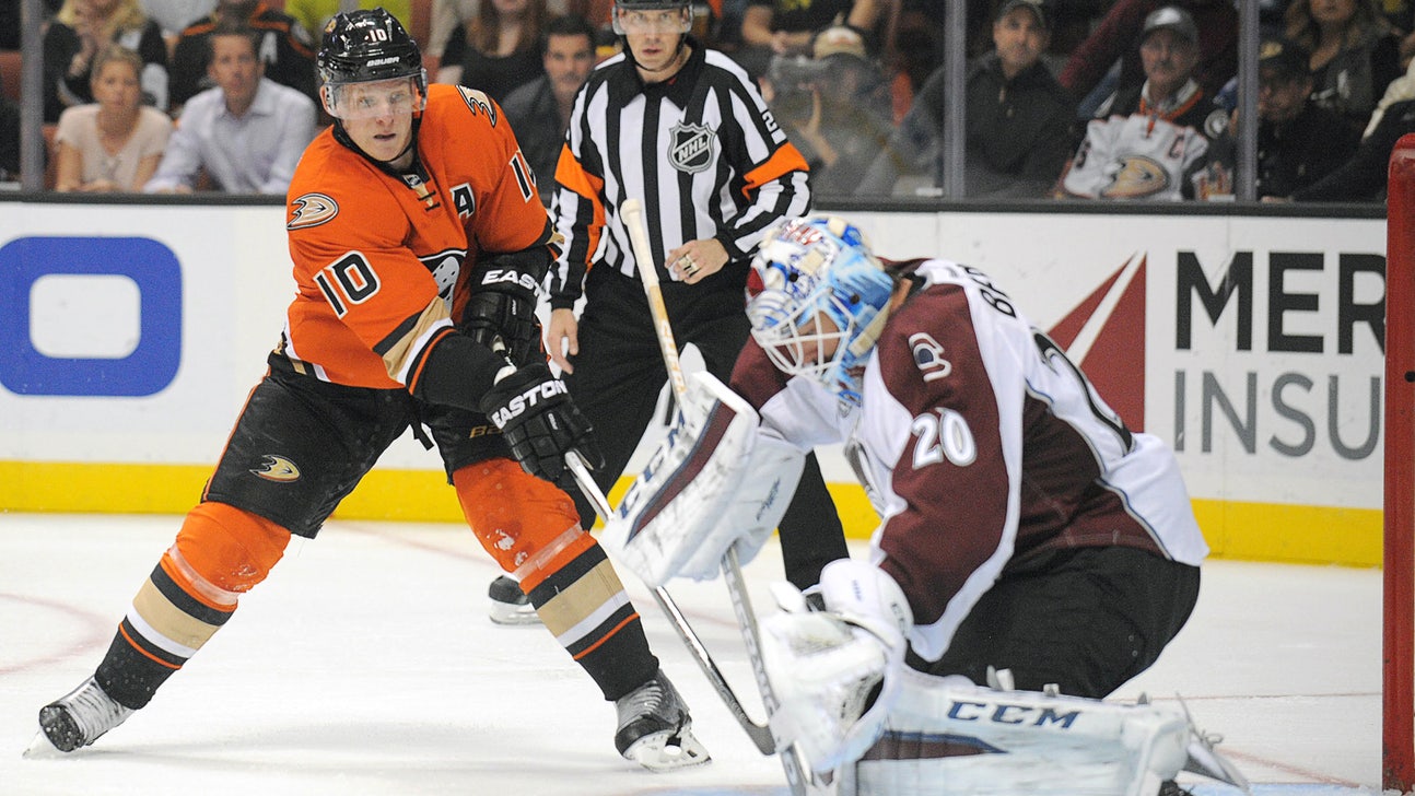 Avalanche blank Ducks; Anaheim has one goal through four games