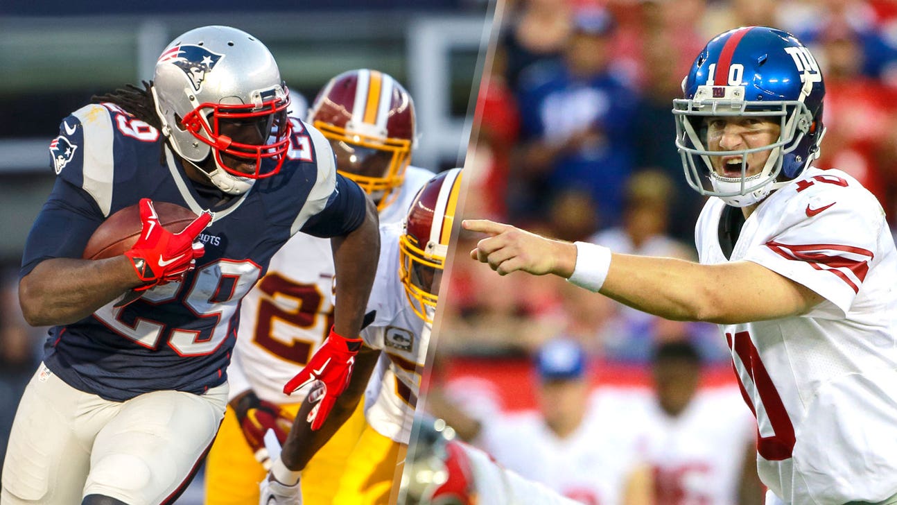 Six Points: Patriots vs. Giants