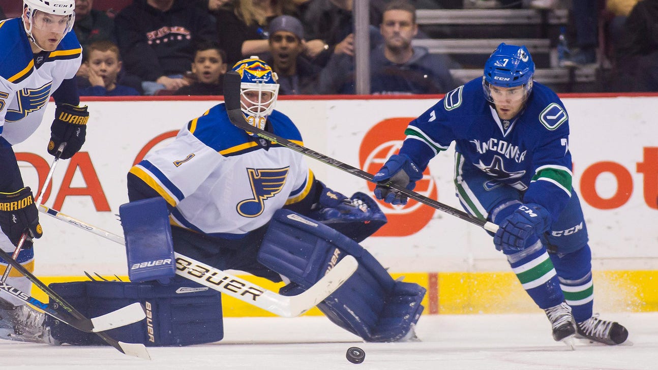 Elliott to remain in net when Blues head to San Jose