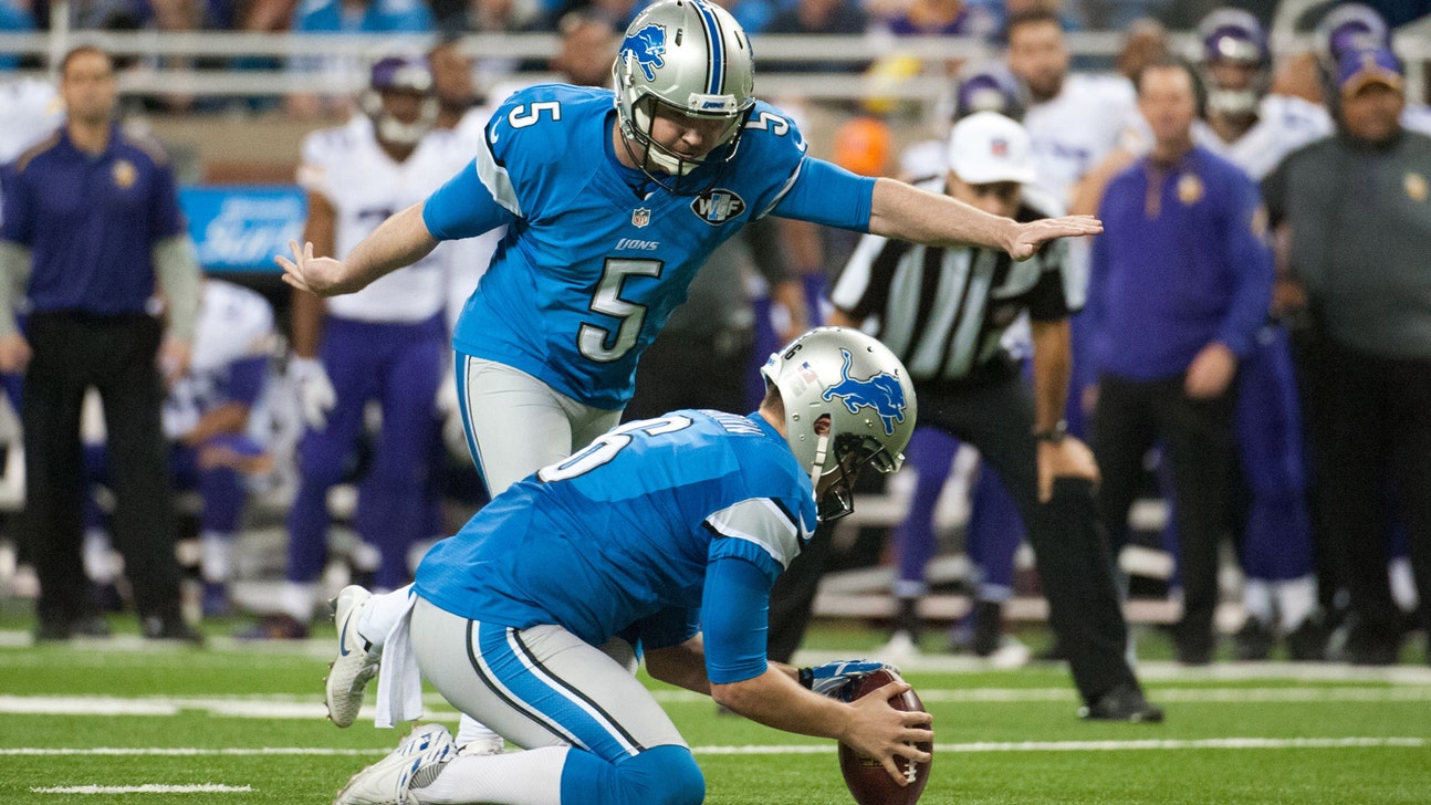 Prater could stick with Lions after settling team's kicking woes
