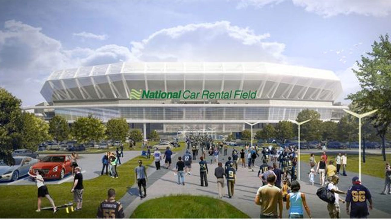 Naming rights deal for proposed NFL stadium: National Car Rental Field