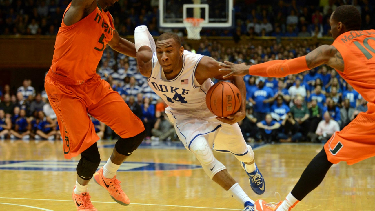 Duke junior guard Rasheed Sulaimon dismissed from the program