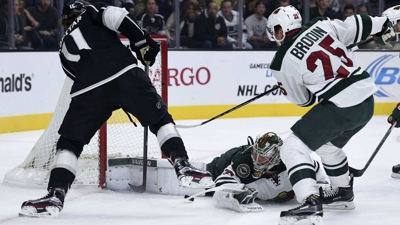 Kopitar's OT goal gives Kings first win of season, over Wild