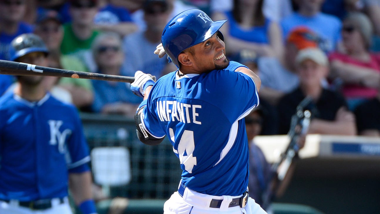 Moore says Royals knew about Infante's bone spur when they signed him