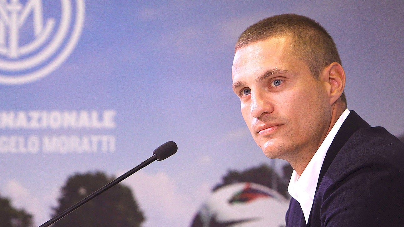 Nemanja Vidic unveiled at Inter Milan, relishing the challenge