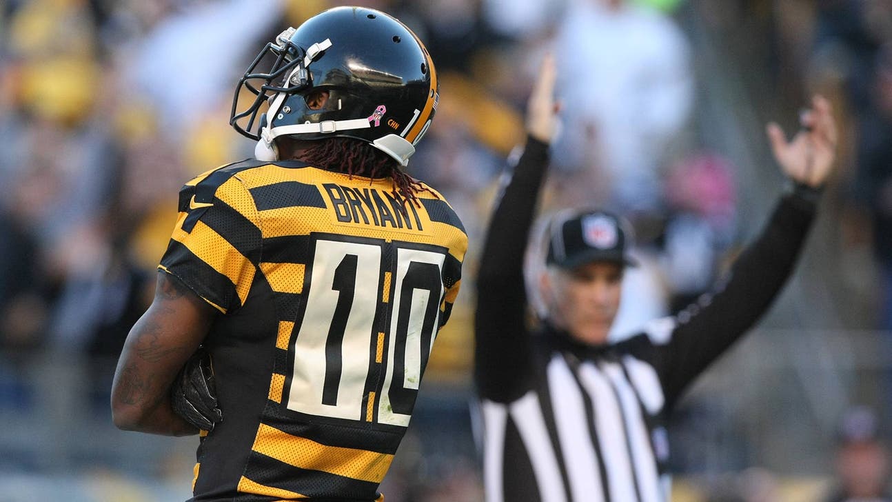 Steelers' Bryant makes sweet touchdown catch in practice