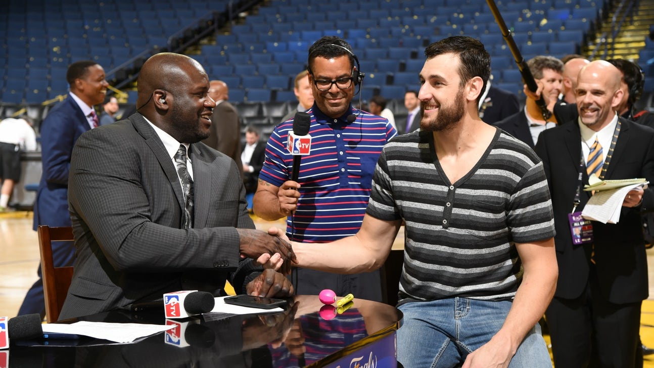 Shaq jokes about Andrew Bogut pulling a D'Angelo Russell
