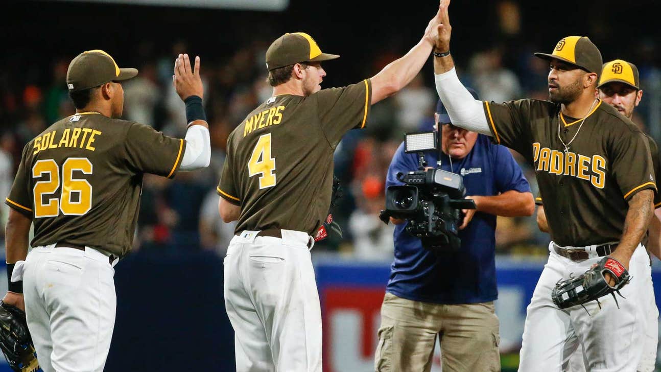 Myers, Padres go for 2 in a row vs Giants