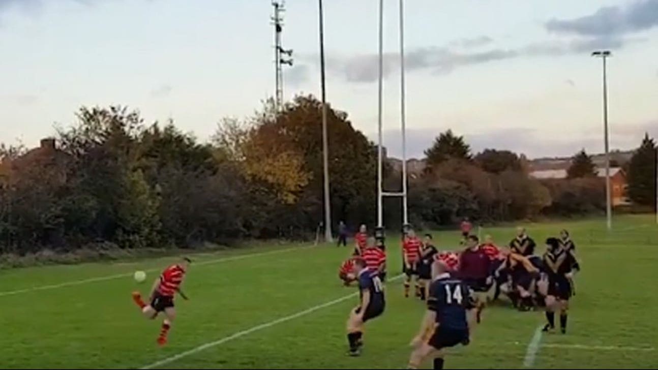 Watch: Rugby player finally pulls off amazing trick he's been trying for 15 years