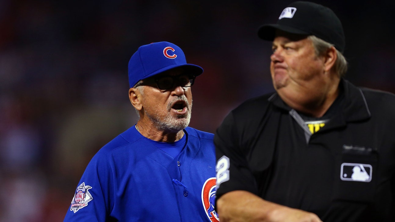MLB Gameday glitch gives Statcast numbers on Joe Maddon's literal ejection